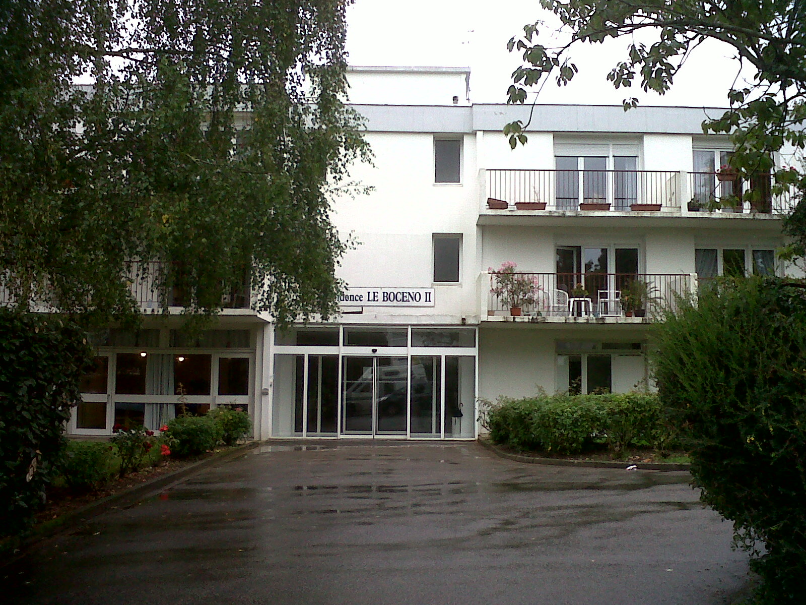 Vue extérieure du bâtiment
