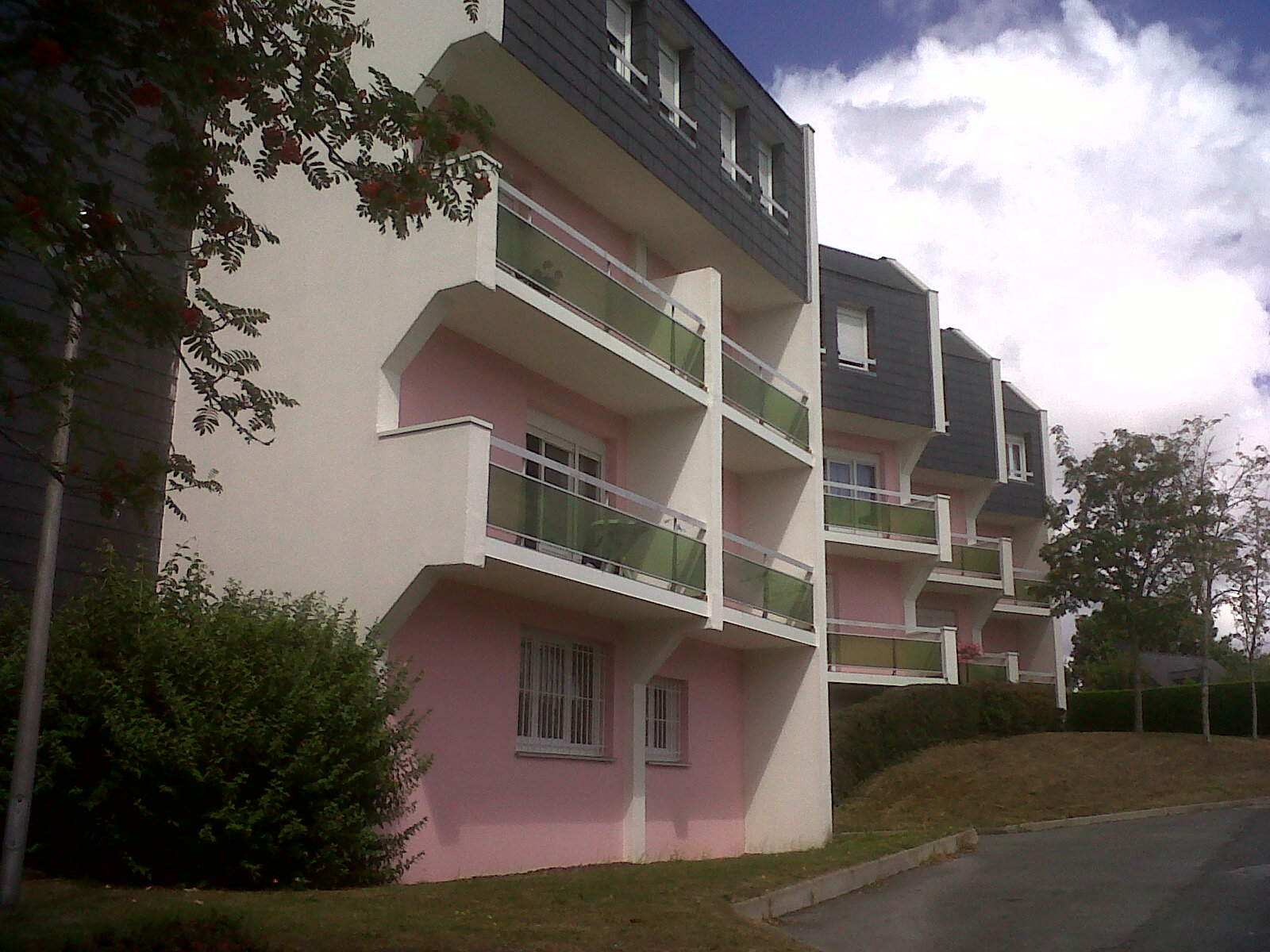 Vue extérieure du bâtiment