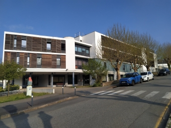 Vue extérieure du bâtiment