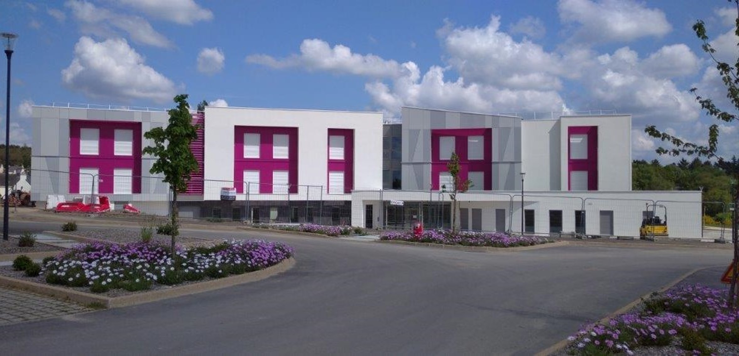 Vue extérieure du bâtiment