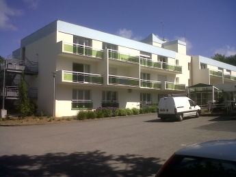 Vue extérieure du bâtiment