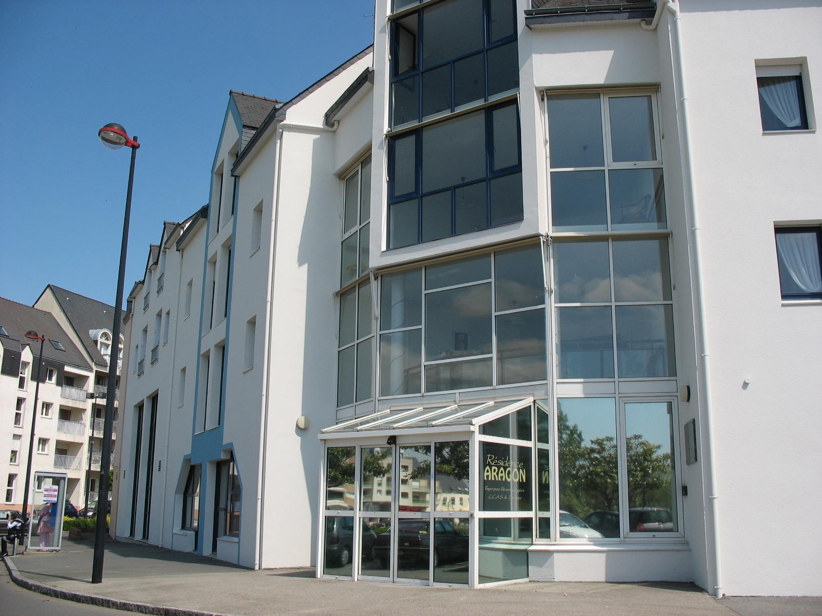 Vue extérieure bâtiment