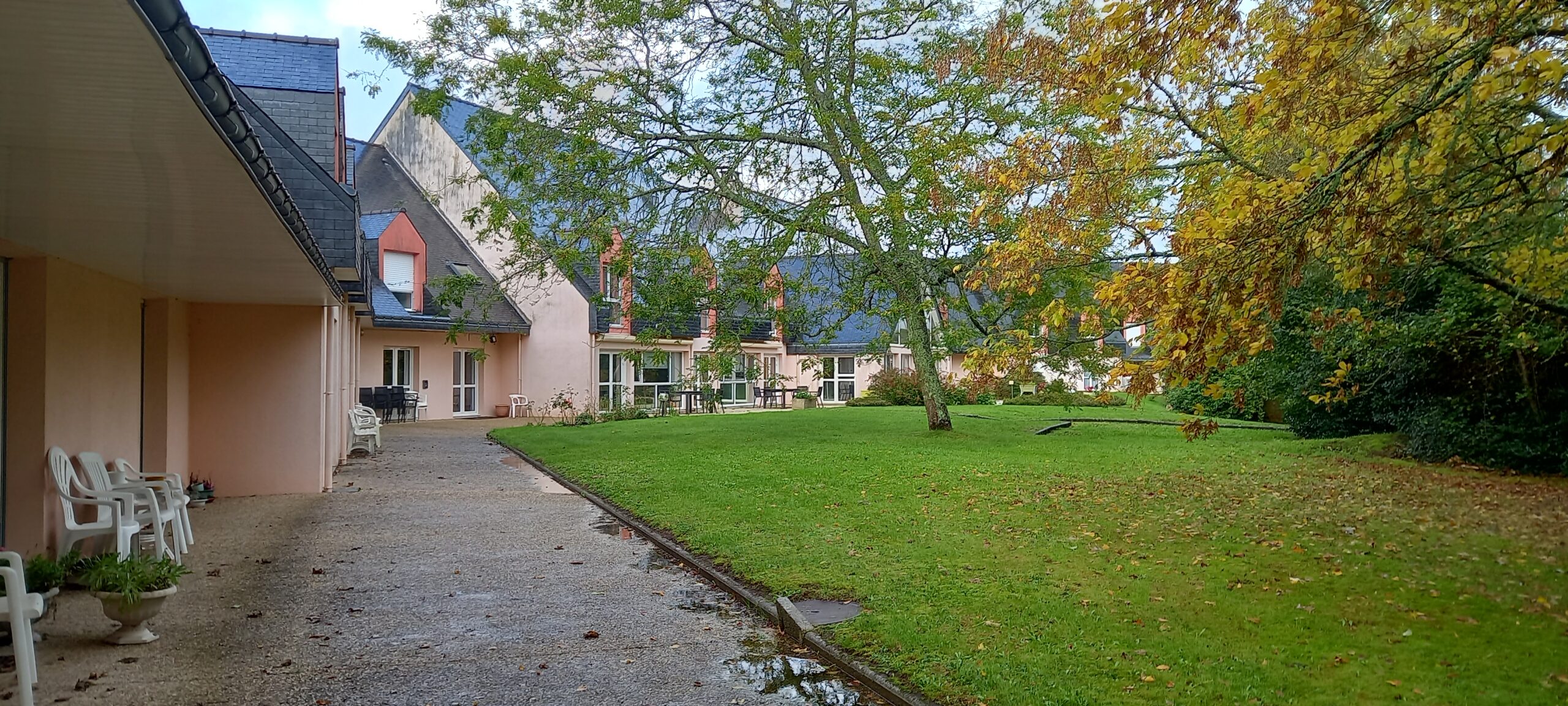 Vue extérieure du bâtiment