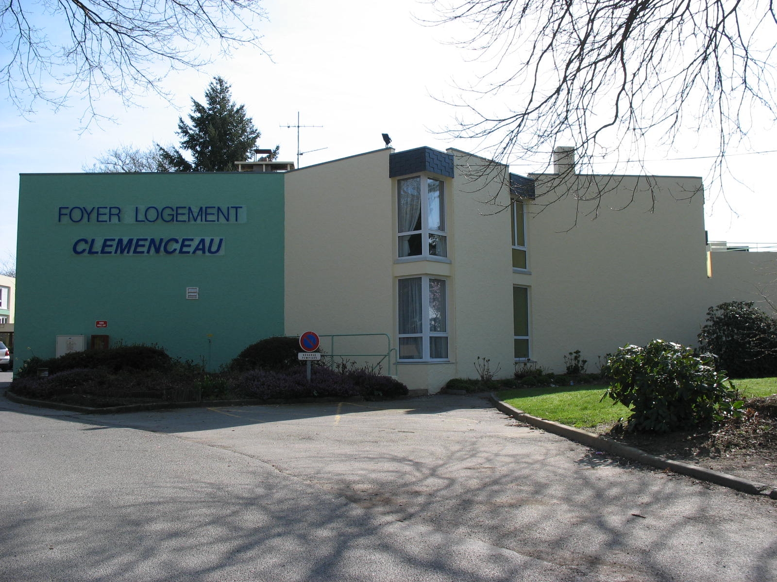 Vue extérieure du bâtiment