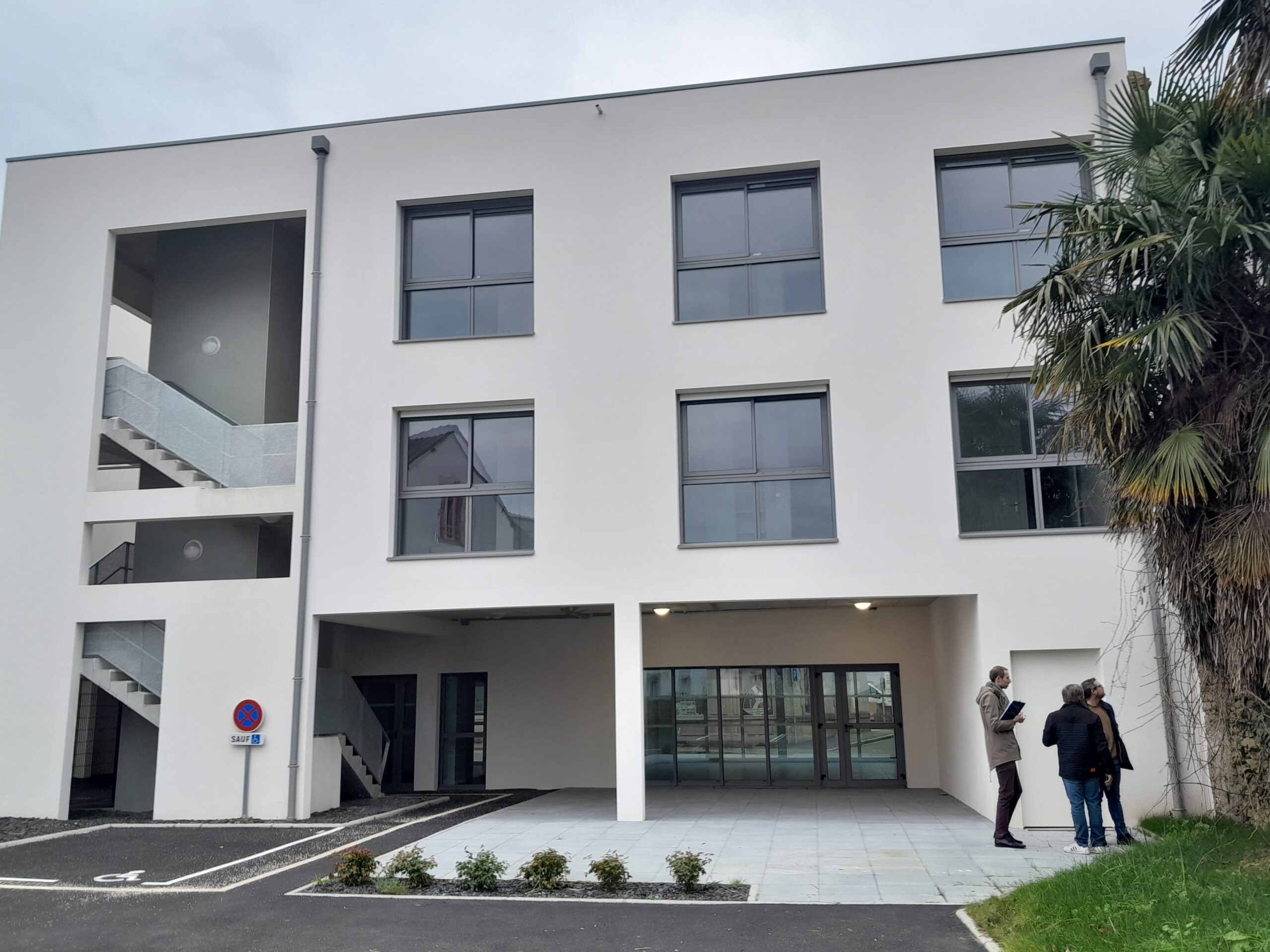 Vue extérieure bâtiment