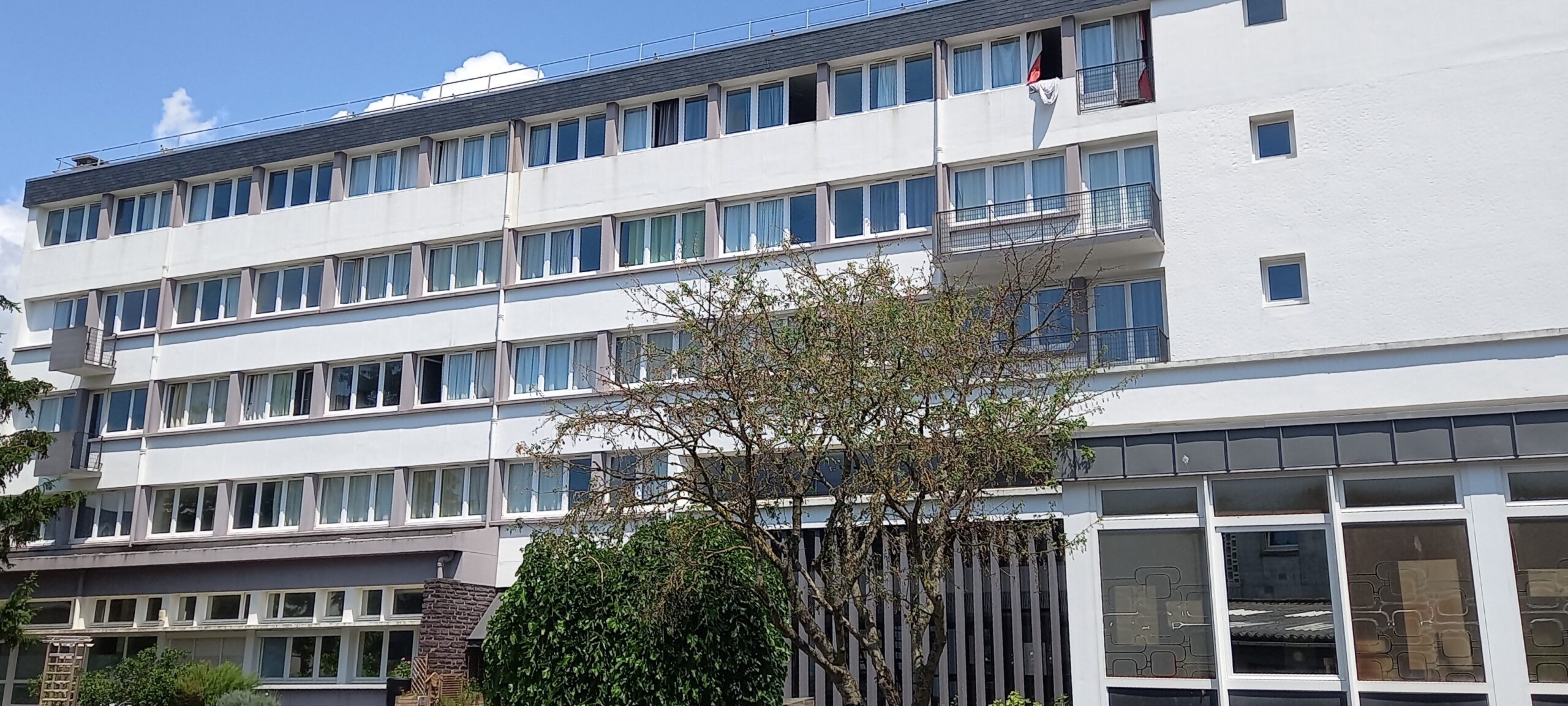 Vue extérieure bâtiment
