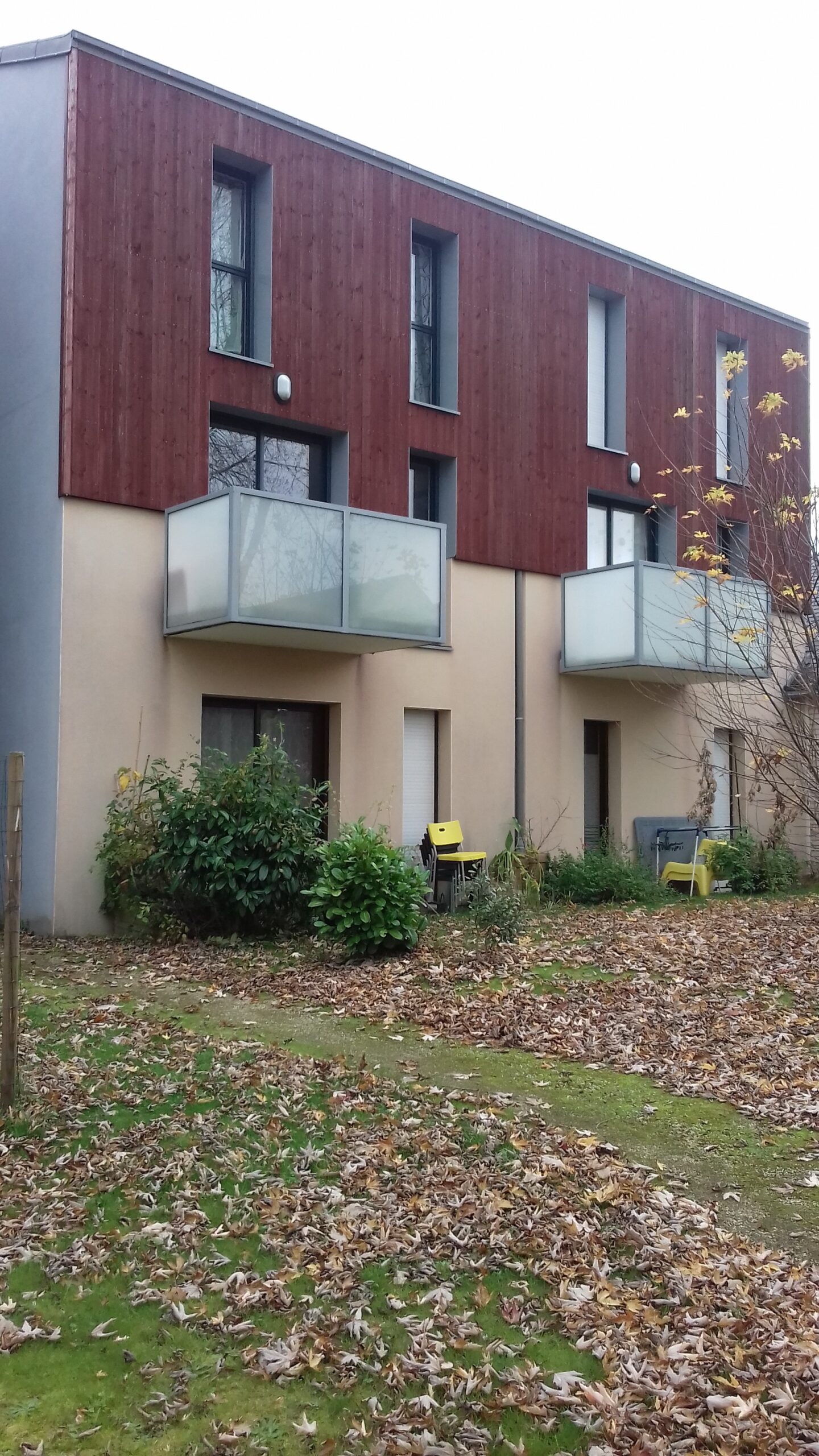 Vue extérieure du bâtiment