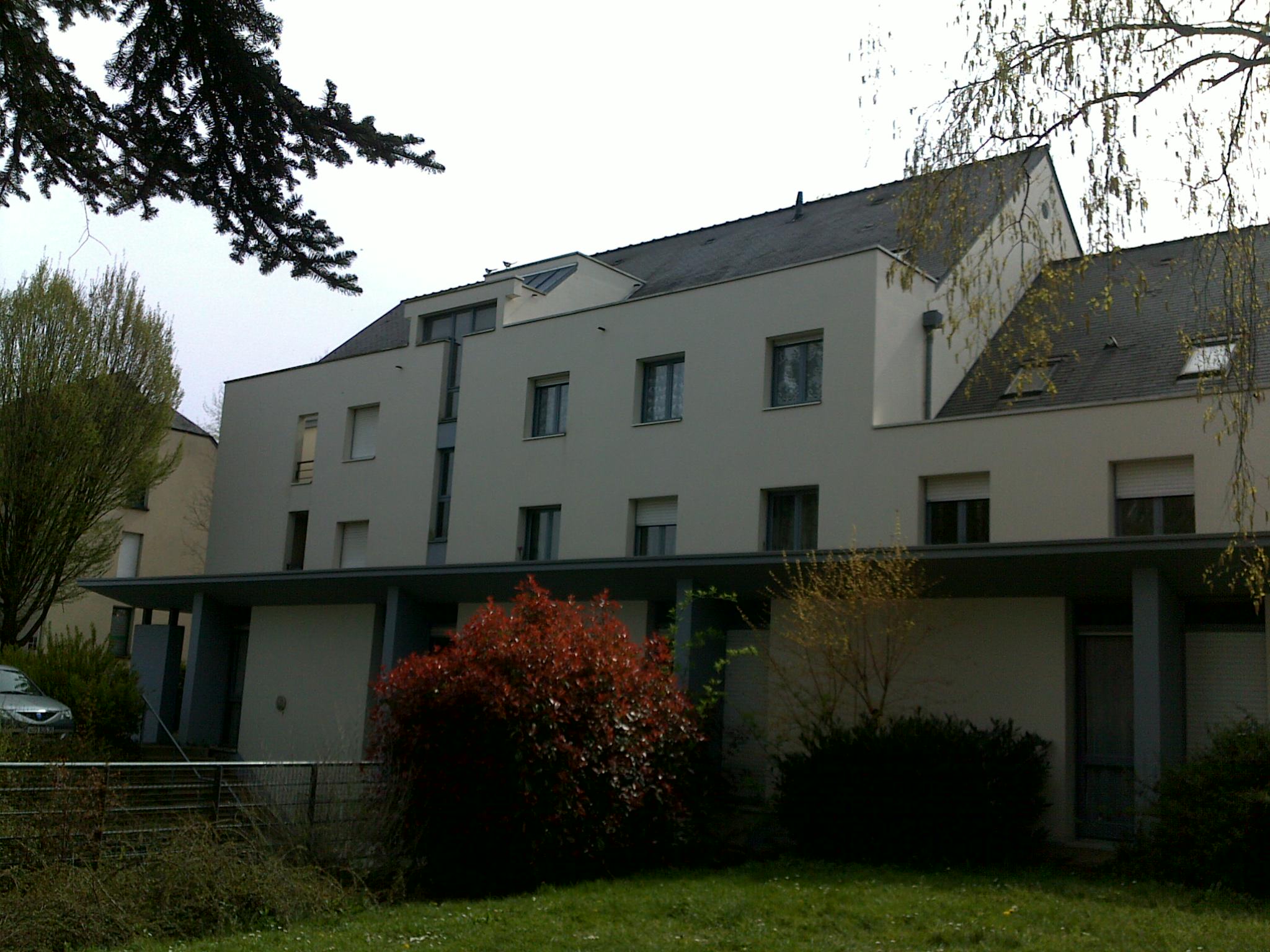 Vue extérieure du bâtiment