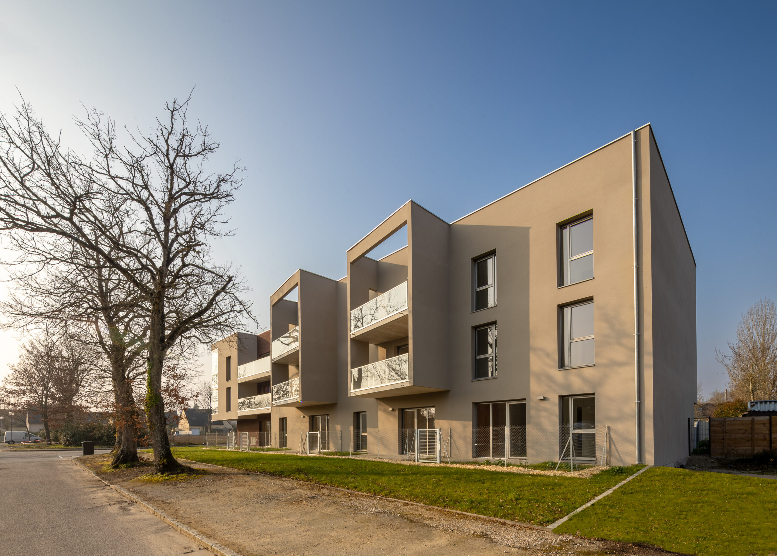 Vue extérieure du bâtiment