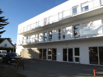 Vue extérieure du bâtiment