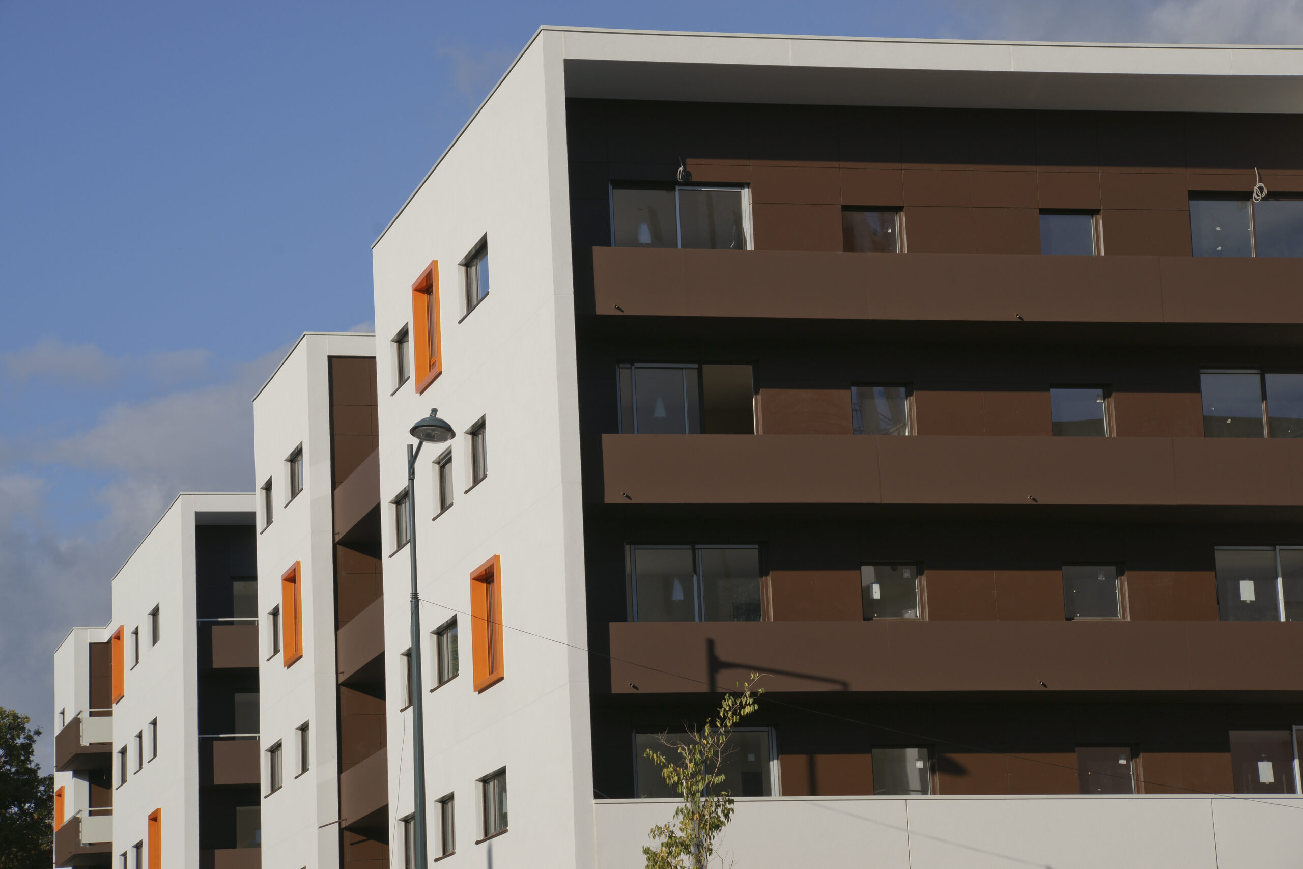 Vue extérieure du bâtiments