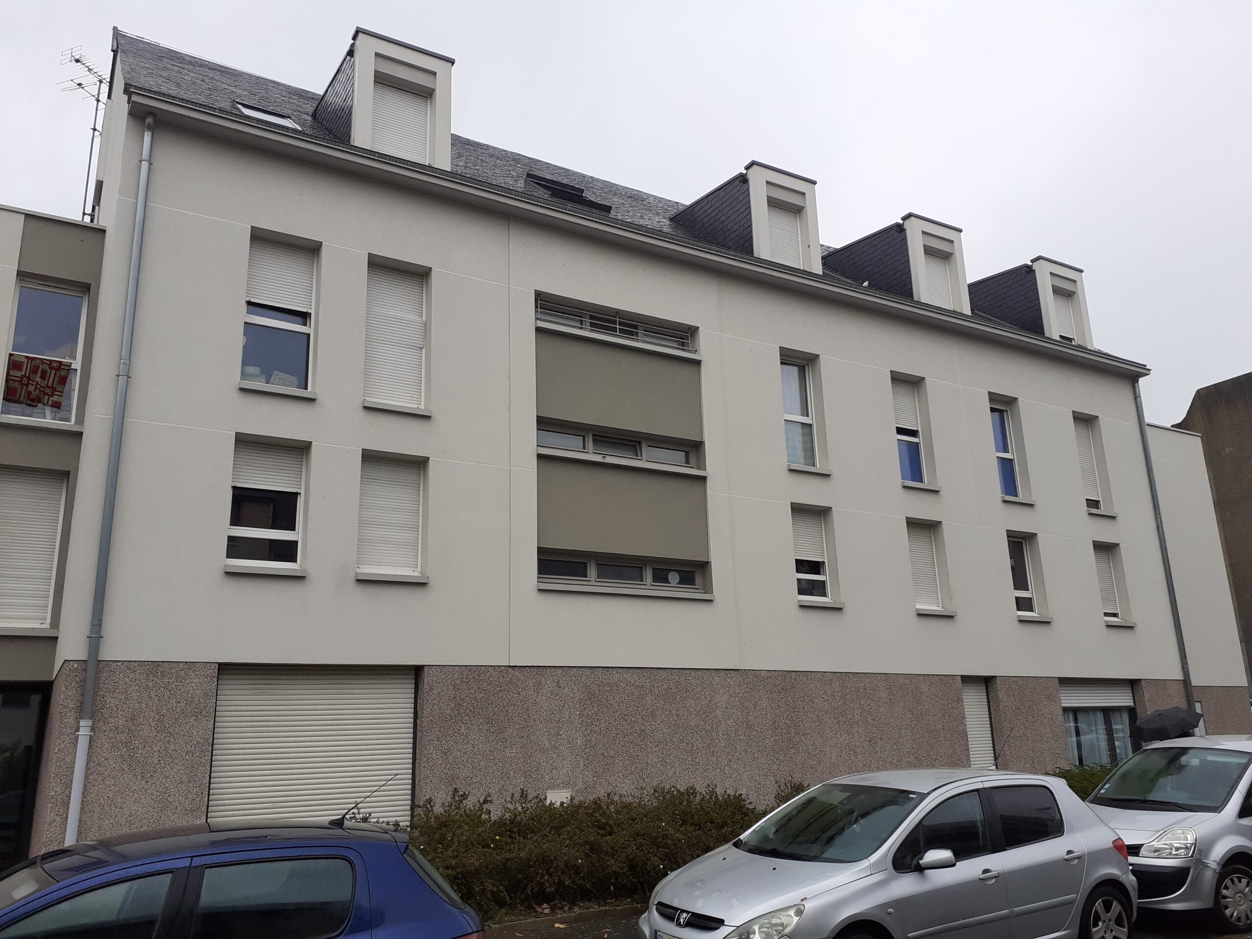 Vue extérieure du bâtiment