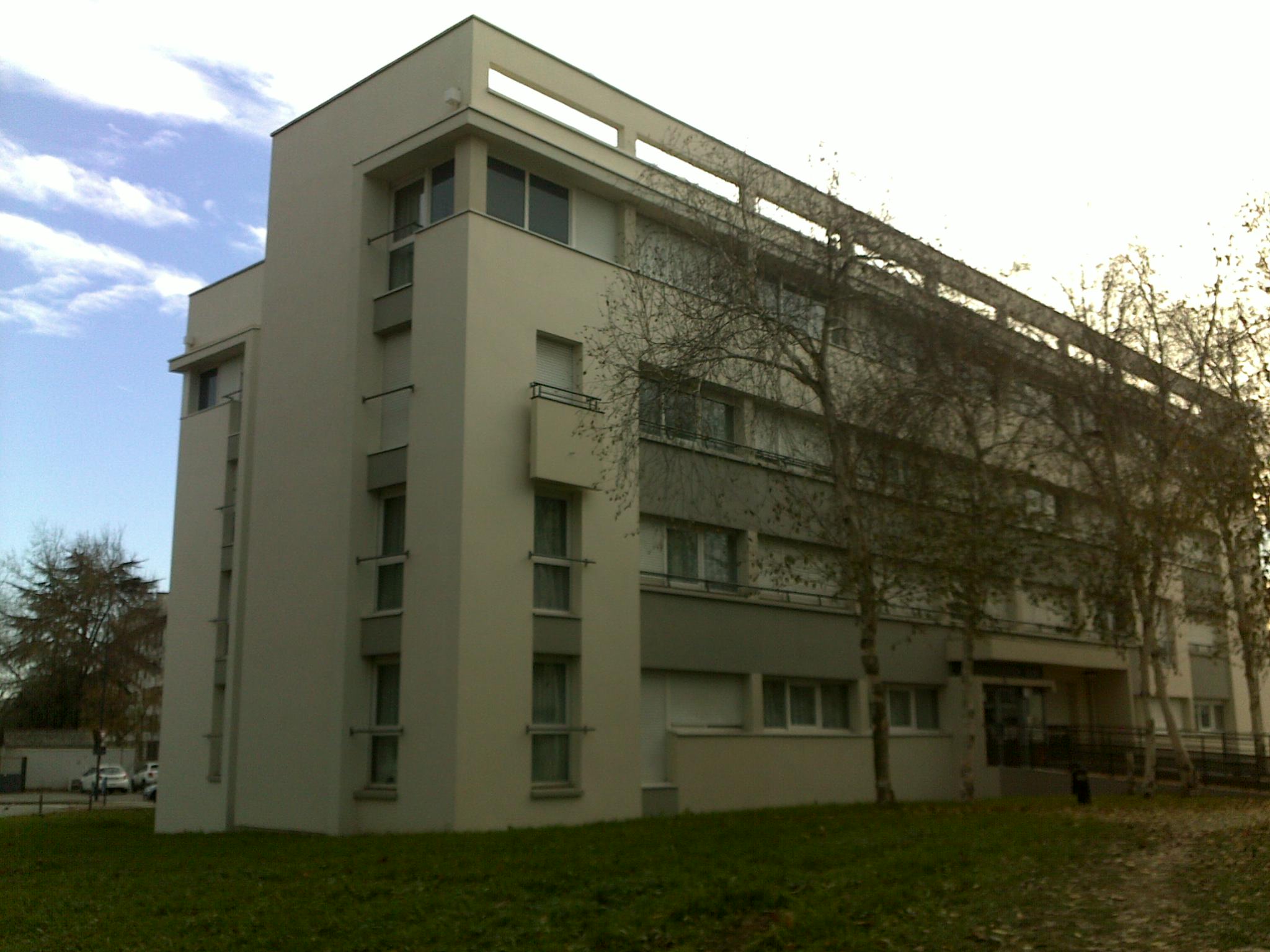 Vue extérieure du bâtiment