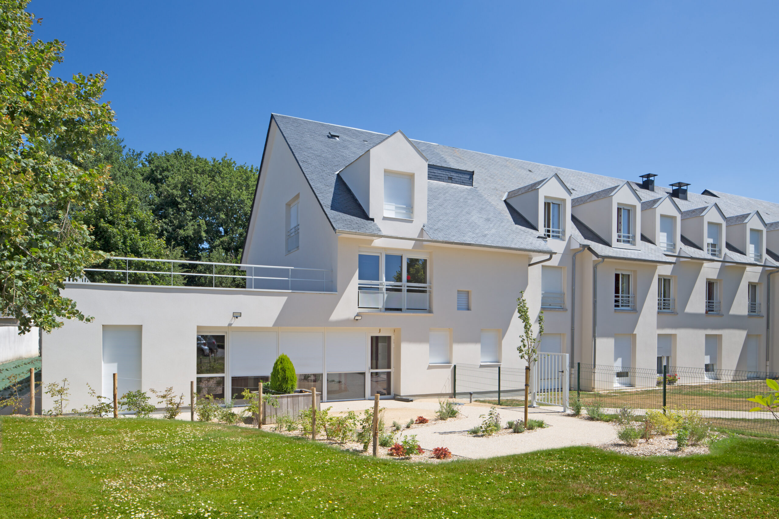 Vue extérieure du bâtiment