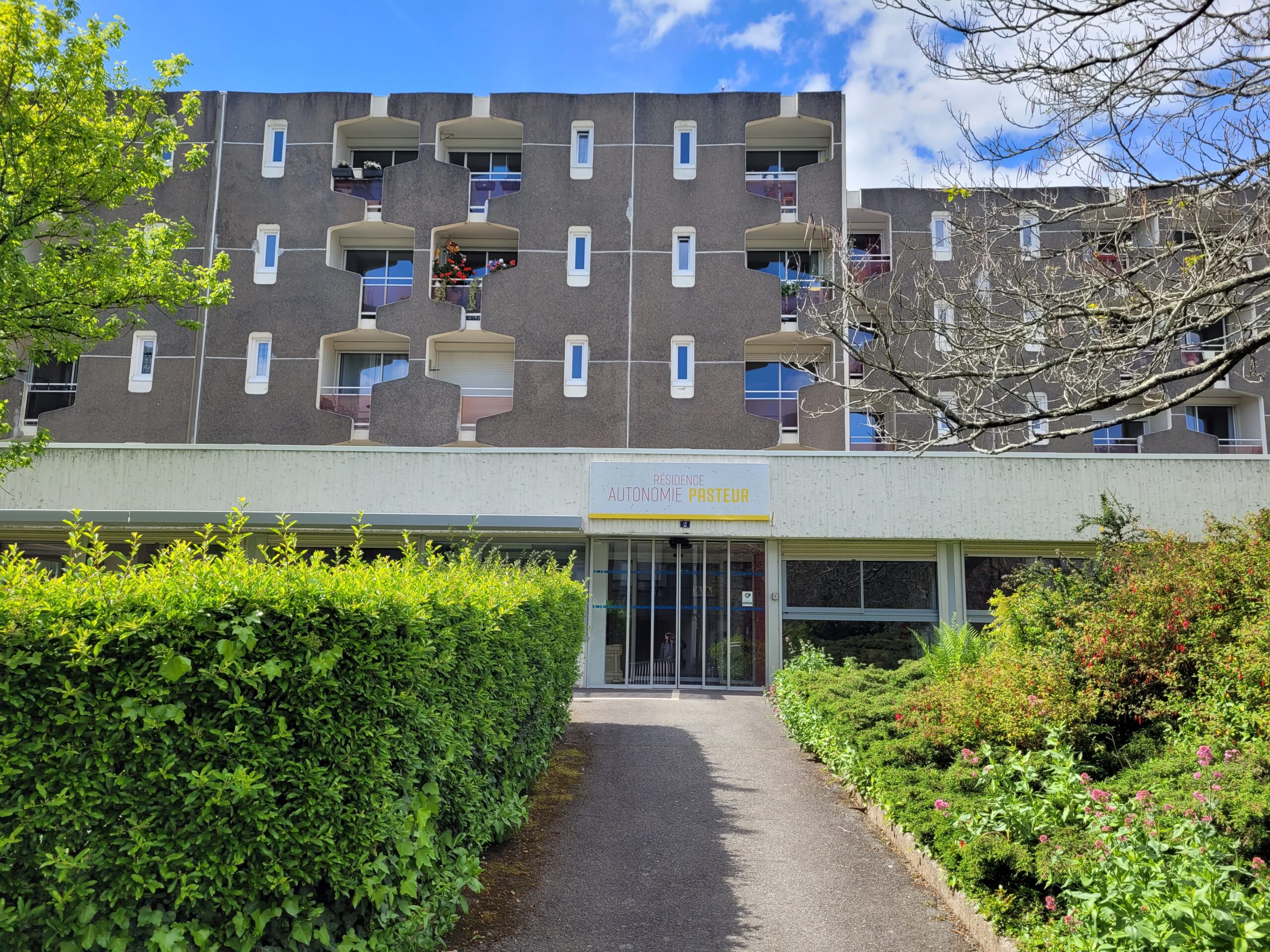 Vue extérieure du bâtiment