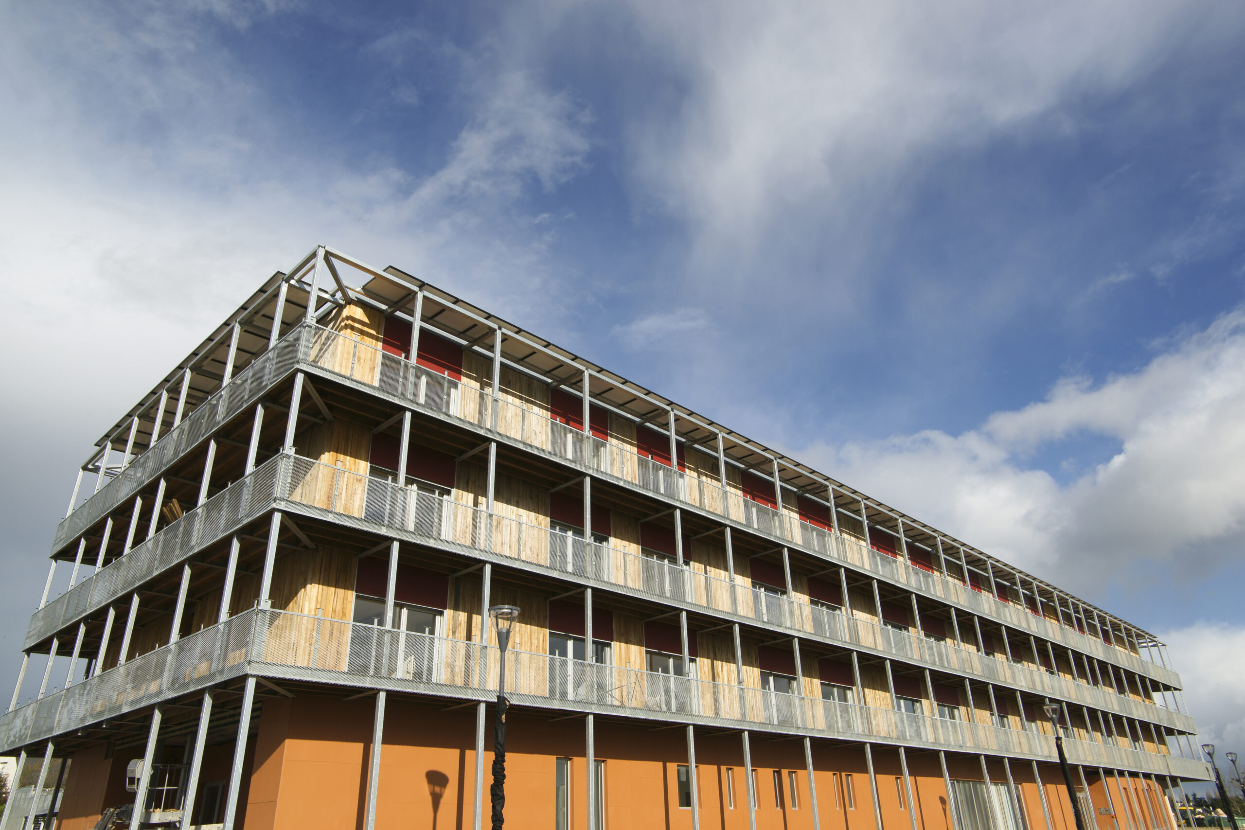 Vue extérieure du bâtiment